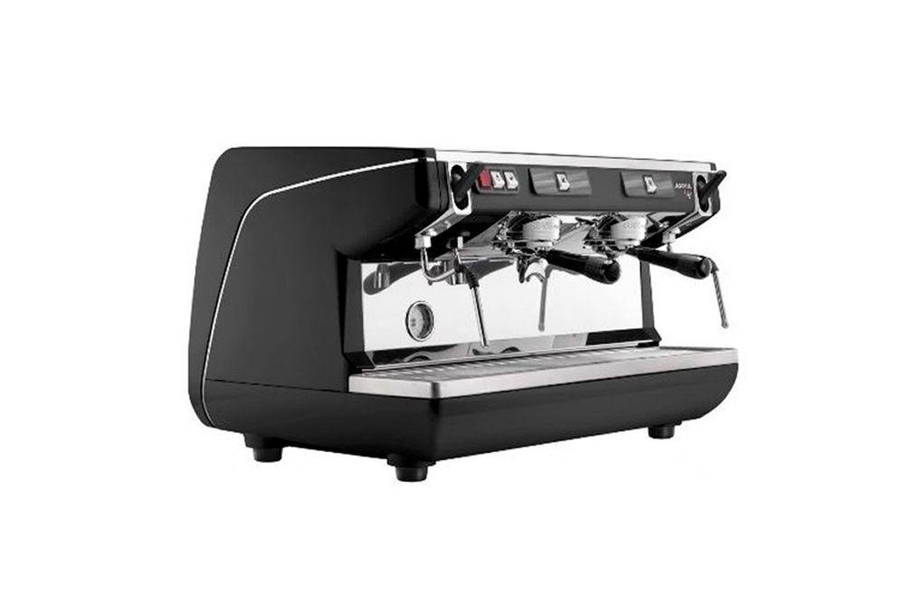 Кофемашина Nuova Simonelli Appia Life 2 Gr S (полуавтомат) черная + экономайзер + высокая группа 1Ф 161889, артикул 7001
