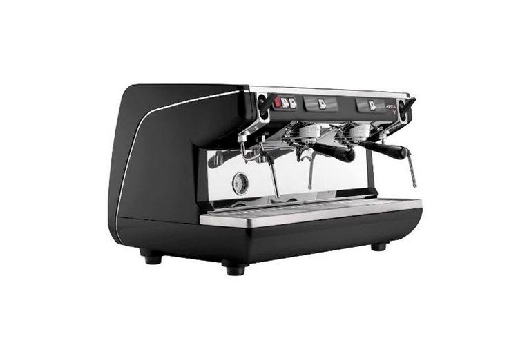 Кофемашина Nuova Simonelli Appia Life 2 Gr S (полуавтомат) черная + экономайзер + высокая группа 1Ф 161889, артикул 7001