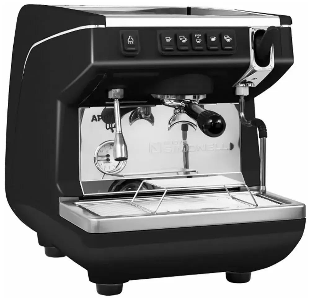 Кофемашина Simonelli APPIA LIFE 1GR V ЧЕРНЫЙ+ВЫСОКАЯ ГРУППА, артикул 7005