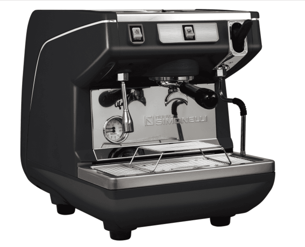 Кофемашина Simonelli APPIA LIFE 1GR S ЧЕРНЫЙ+ВЫСОКАЯ ГРУППА, артикул 7004