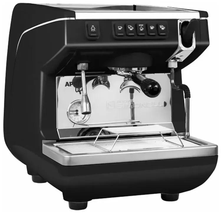 Кофемашина Simonelli APPIA LIFE 1GR V ЧЕРНЫЙ+ВЫСОКАЯ ГРУППА, артикул 7005