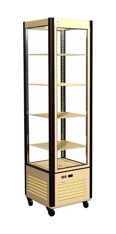 Витрина кондитерская D4 VM 400-1 (R400C CARBOMA 1015-0102 БЕЖЕВО-КОРИЧНЕВЫЙ), артикул 1051