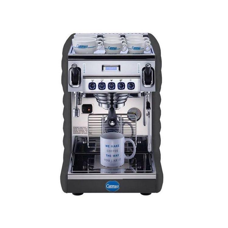 Кофемашина рожковая CARIMALI Bubble E1 (автомат) 1 группа, высокие, черный, артикул 7503
