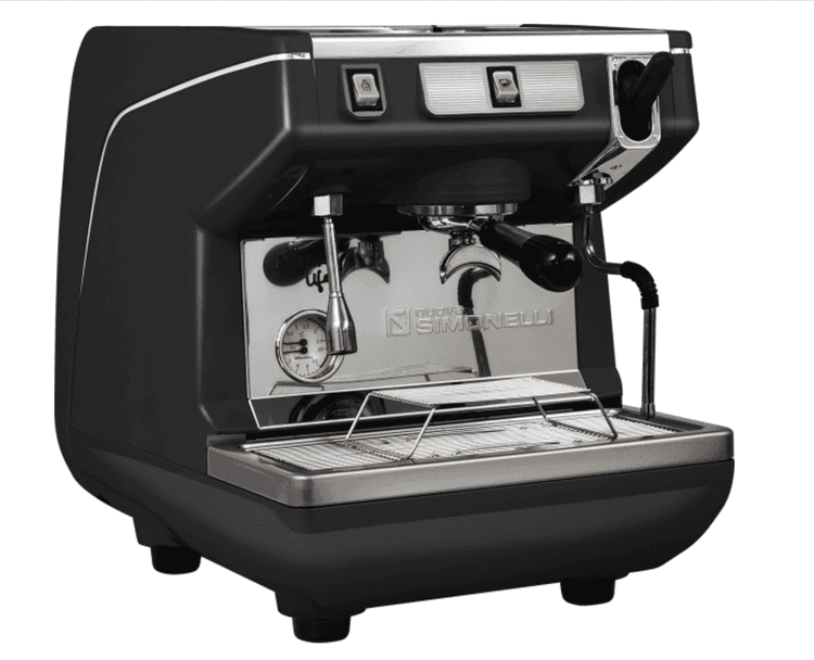 Кофемашина Simonelli APPIA LIFE 1GR S ЧЕРНЫЙ+ВЫСОКАЯ ГРУППА, артикул 7004